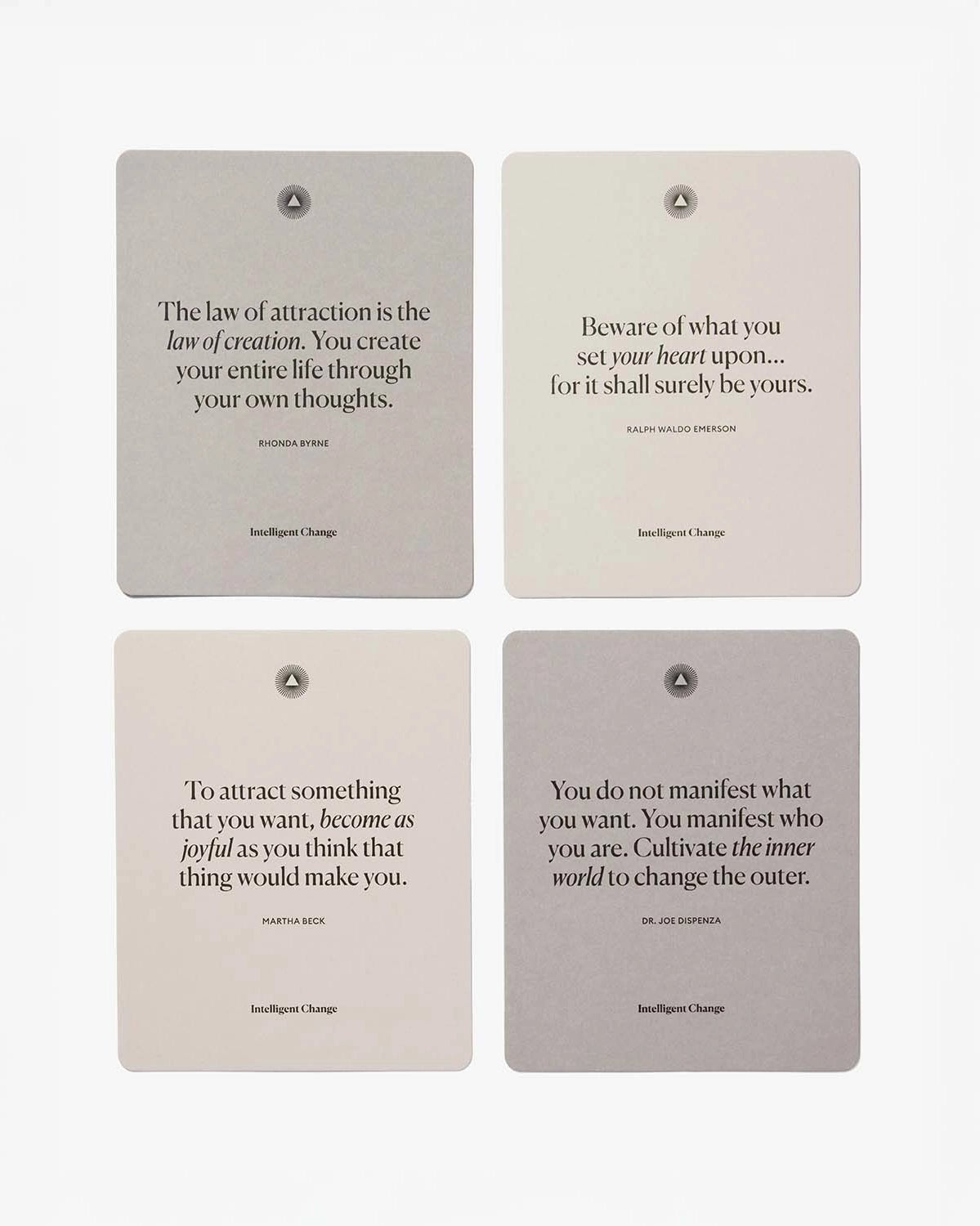 Manifestation Reminders Quote Cards | Daily Mindset & Grow - Spiral Circle