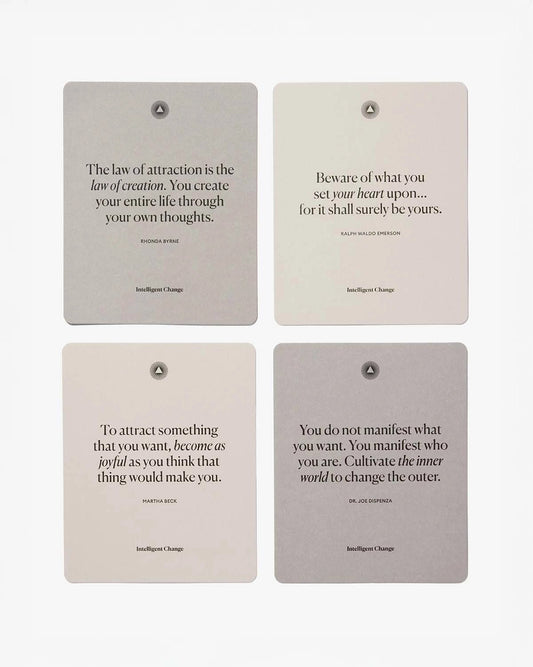 Manifestation Reminders Quote Cards | Daily Mindset & Grow - Spiral Circle