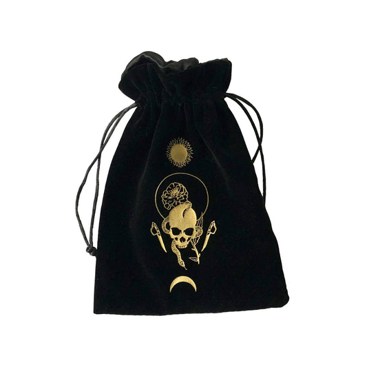 Marigold Night Tarot Pouch - Spiral Circle