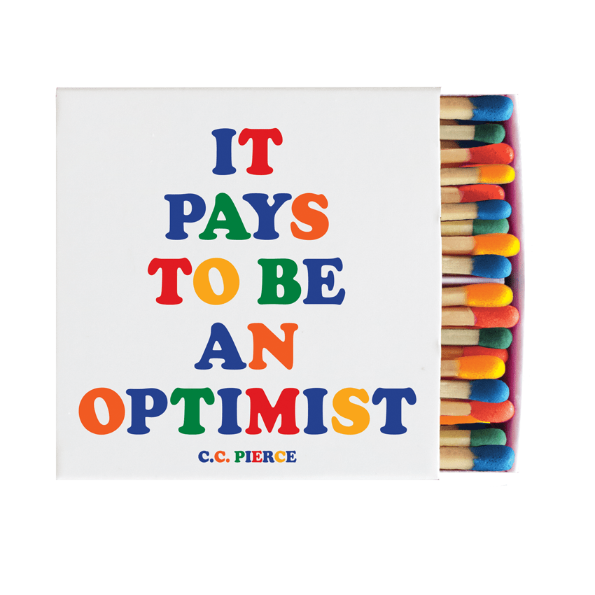 Matchbox | Pays To Be An Optimist (C. C. Pierce) - Spiral Circle