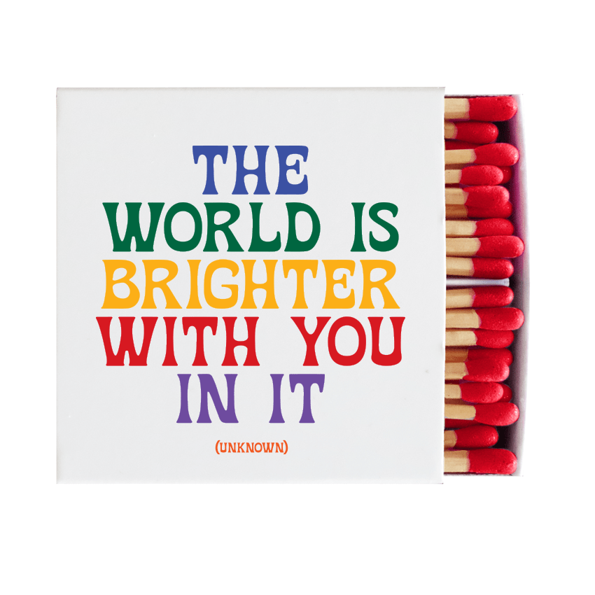 Matchbox | World Is Brighter - Spiral Circle