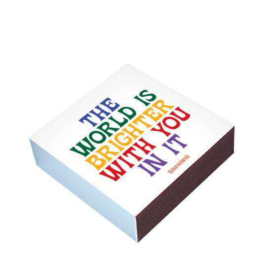 Matchbox | World Is Brighter - Spiral Circle