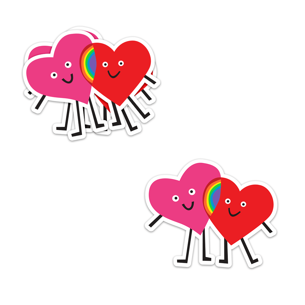 Me N You Sticker - Spiral Circle