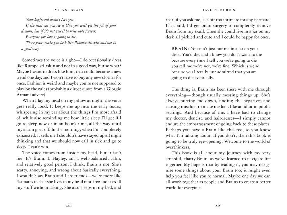 Me vs. Brain: An Overthinker's Guide to Life - Spiral Circle