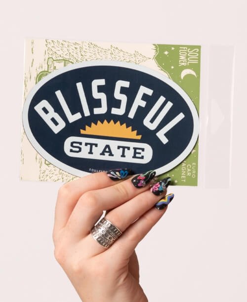 Meditate Stickers | - Spiral Circle