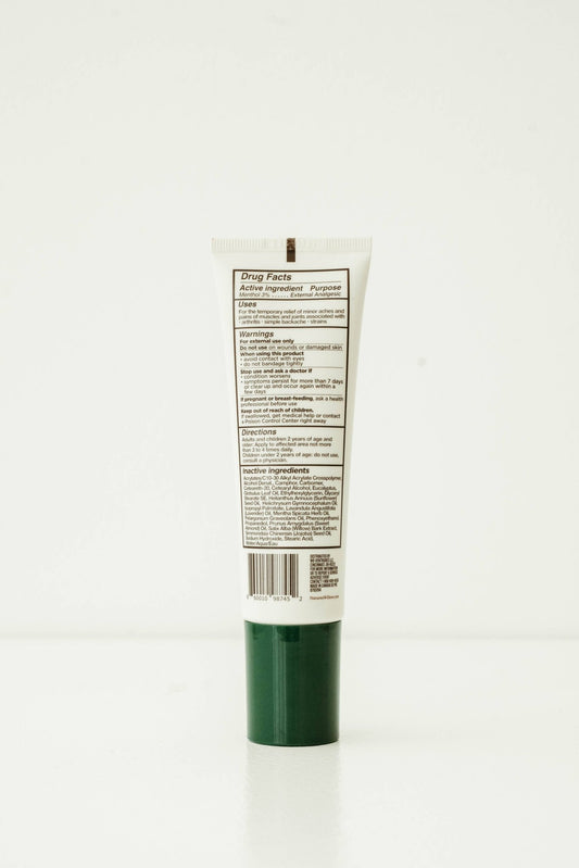 MESS - FREE Roll - On Willow Balm Pain Relief - Spiral Circle