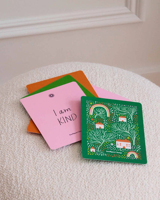 Mindful Affirmations For Kids, Display Cards Gift - Spiral Circle