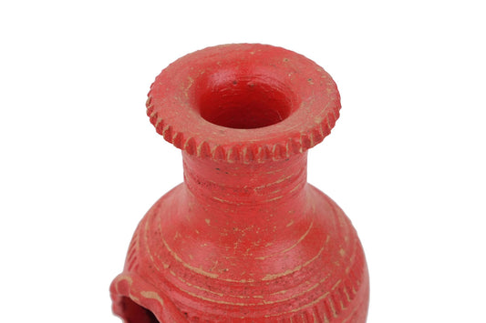 Mini Clay Chimney - Spiral Circle