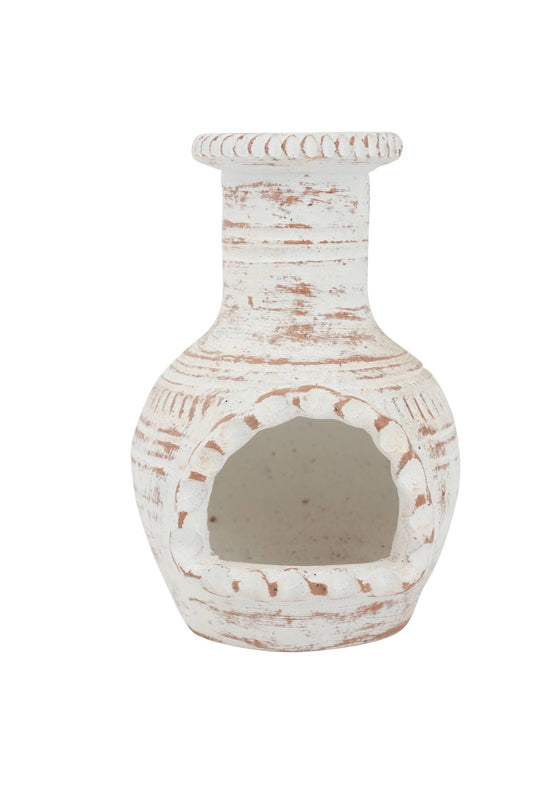 Mini Clay Chimney - Spiral Circle