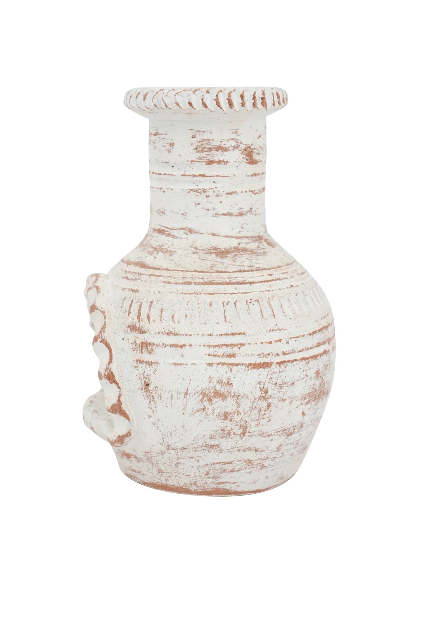 Mini Clay Chimney - Spiral Circle