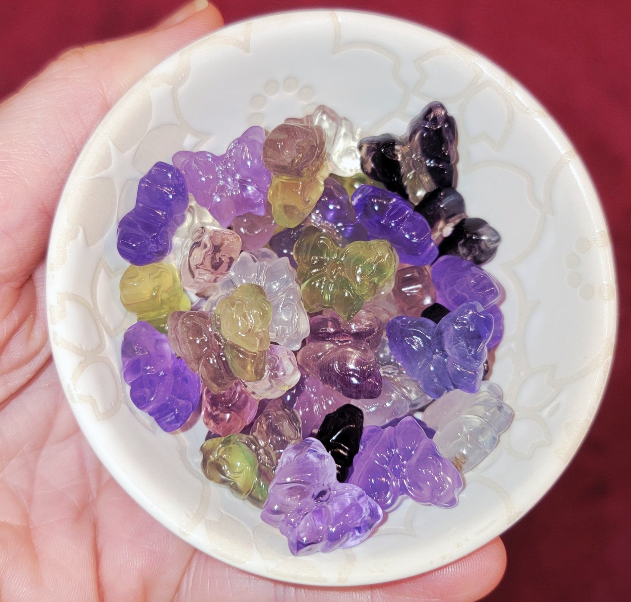 Mini Fluorite Butterfly | Assorted - Spiral Circle