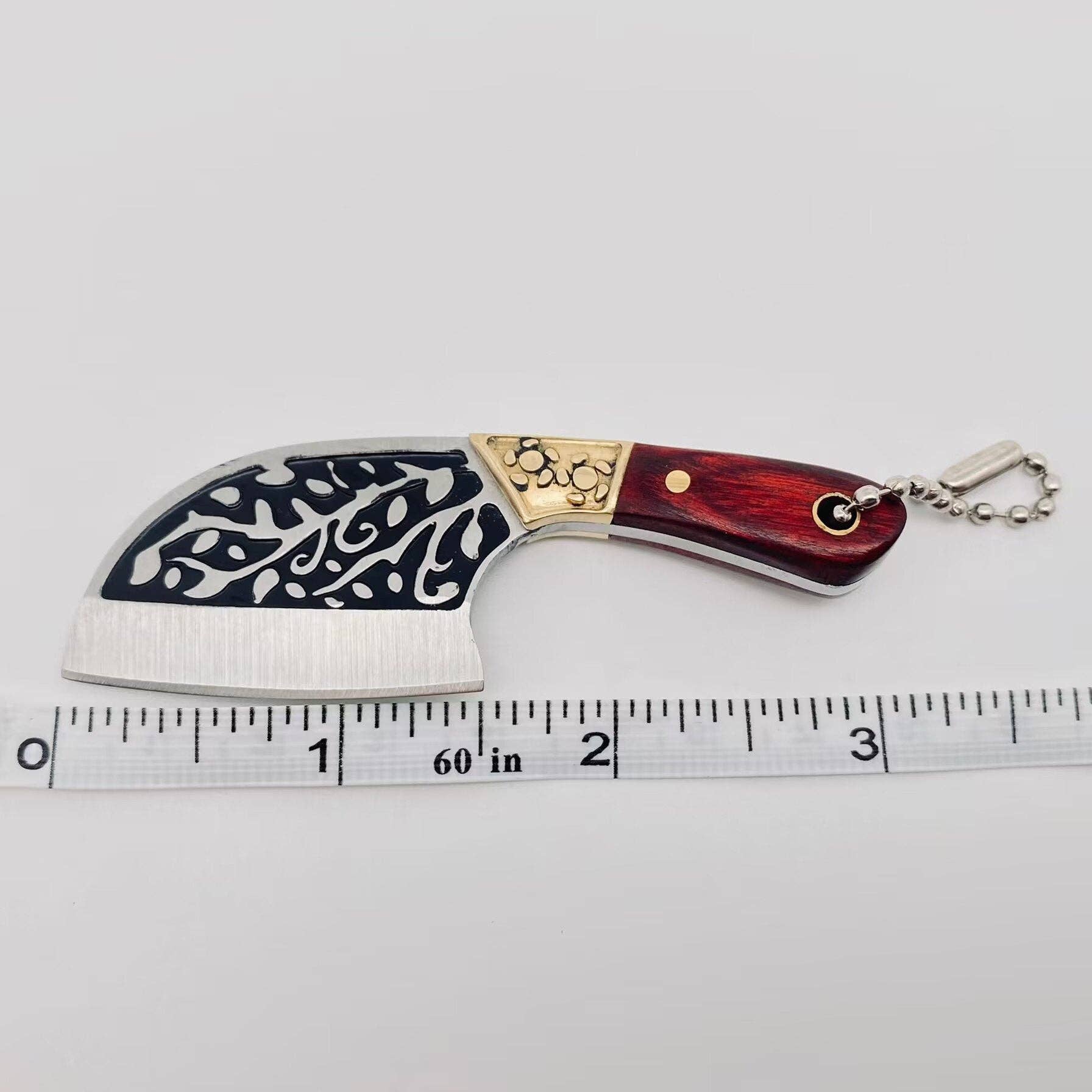 Mini Portable Knife with Protective Cover - Spiral Circle