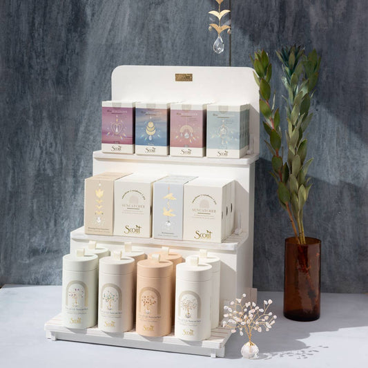 Mini Suncatcher - Heart/Love - Spiral Circle