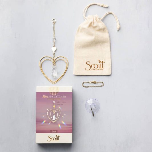 Mini Suncatcher - Lunar/Healing - Spiral Circle