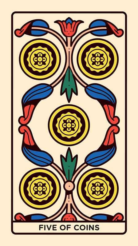 Mini Tarot de Marseille - Spiral Circle