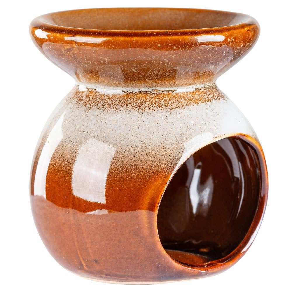 MOON AND STARS CERAMIC OIL BURNER - Spiral Circle