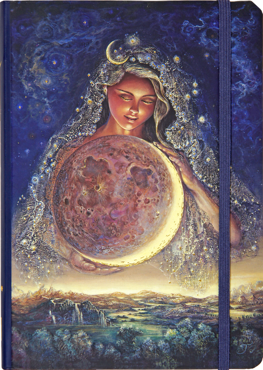 Moon Goddess Journal - Spiral Circle