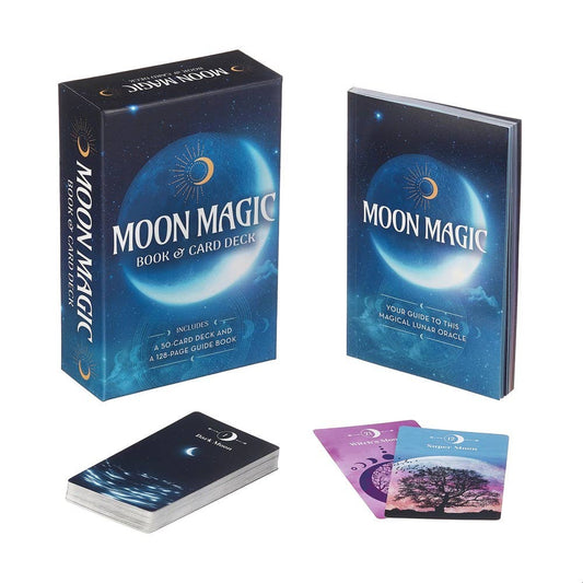 Moon Magic Book & Card Deck (Arcturus Oracle Kits) - Spiral Circle