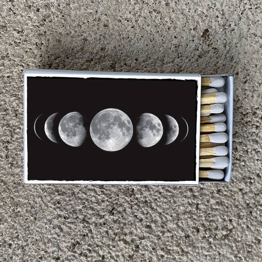 Moon Phases Matchbox - Spiral Circle