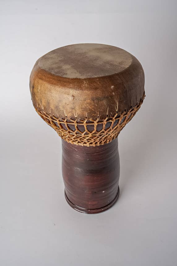 Moroccan Darbouka Drum - Spiral Circle