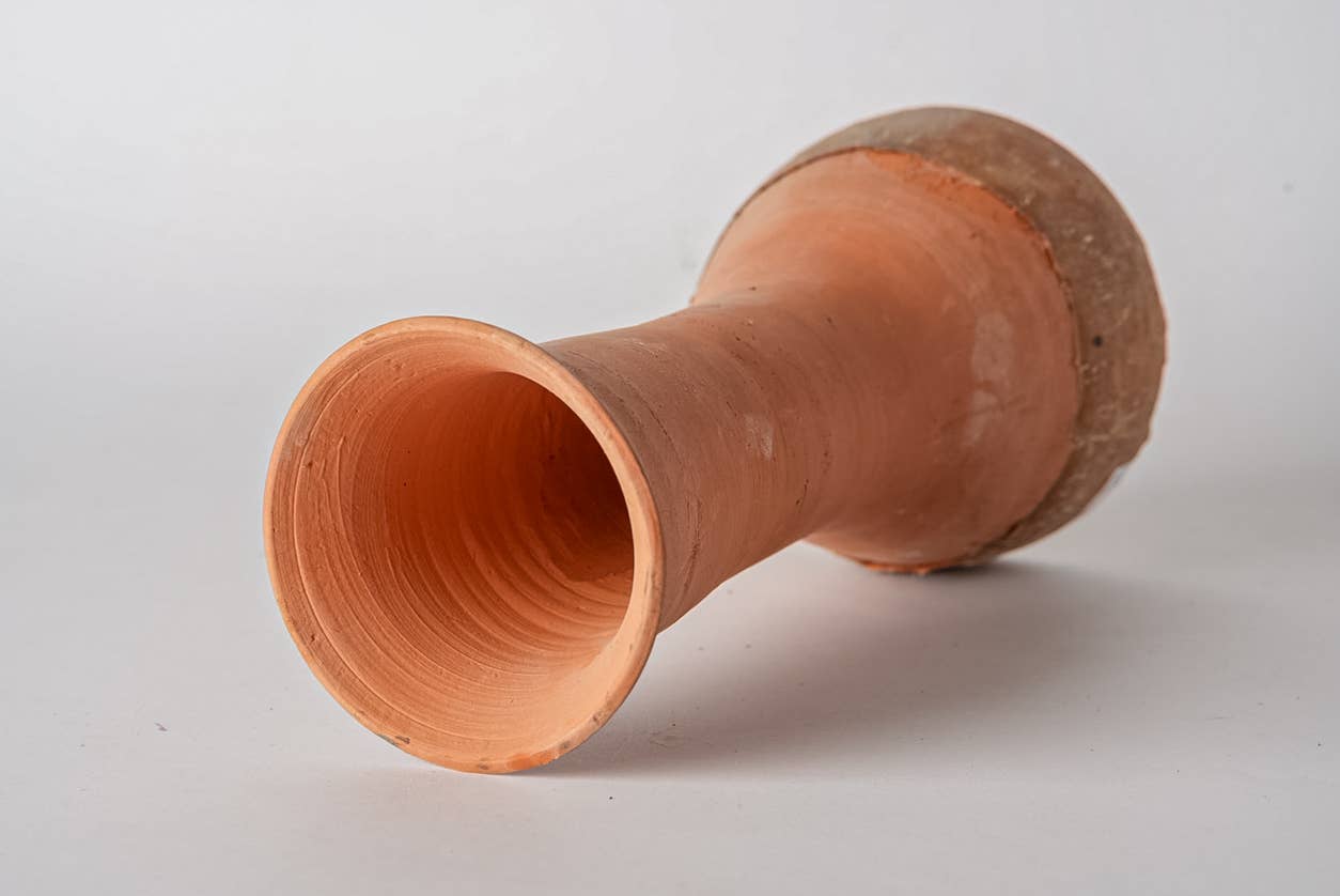 Moroccan Taarija Hand Drum - Spiral Circle