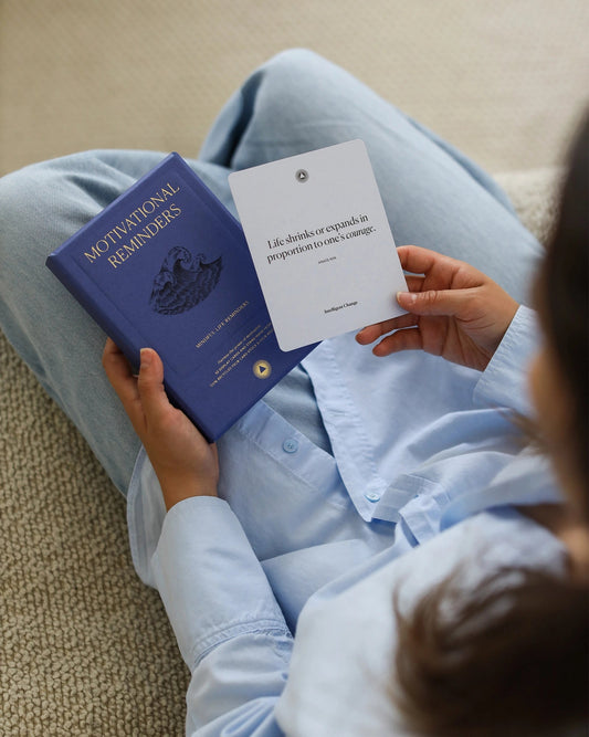 Motivational Reminders Quote Cards | Daily Mindset & Growth - Spiral Circle