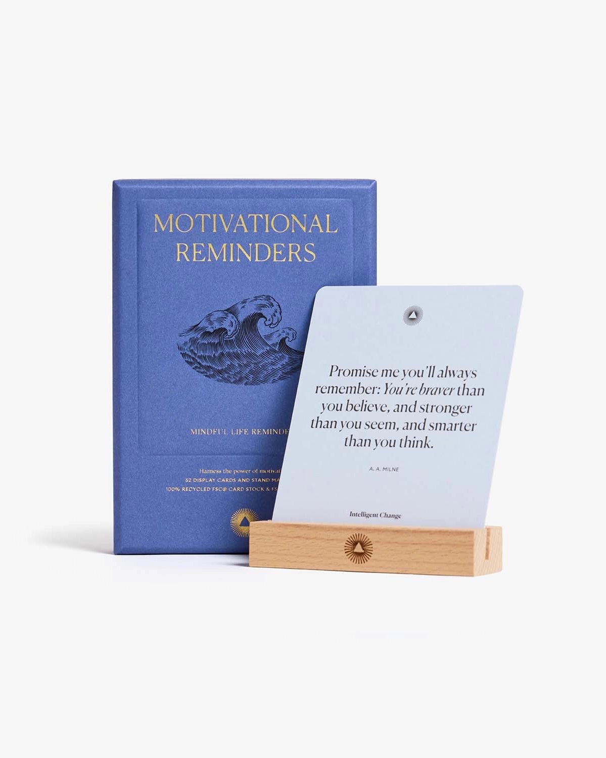 Motivational Reminders Quote Cards | Daily Mindset & Growth - Spiral Circle