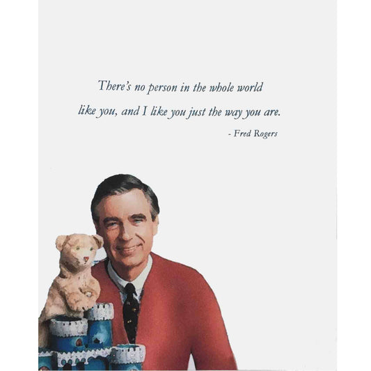 Mr. Rogers Card - Spiral Circle