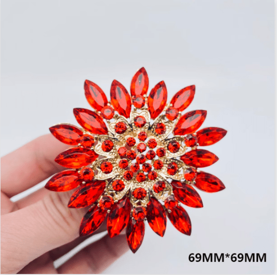 Multi Style Creative Brooch, Ladies Suit Pin - Spiral Circle