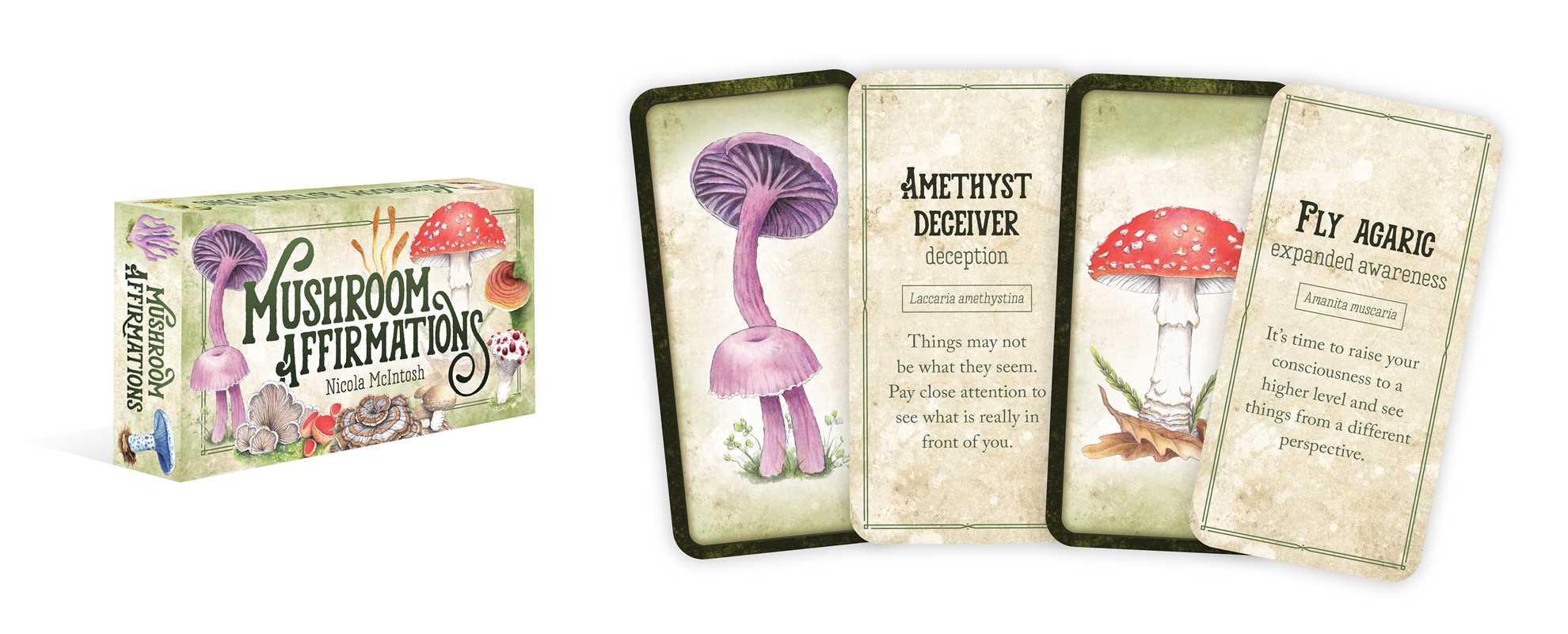 Mushroom Affirmations - Spiral Circle