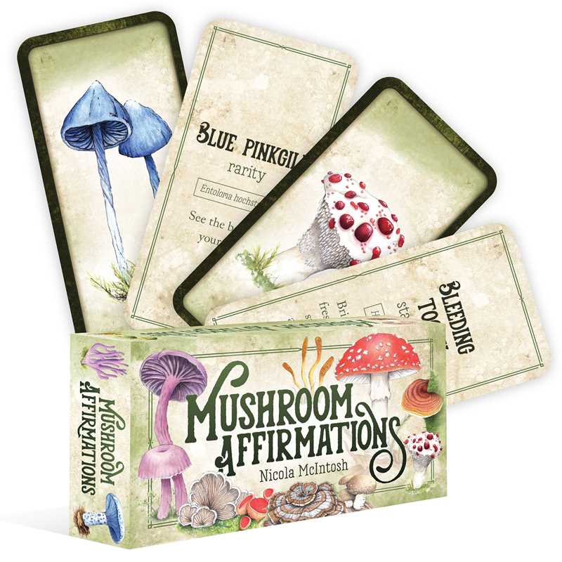 Mushroom Affirmations - Spiral Circle