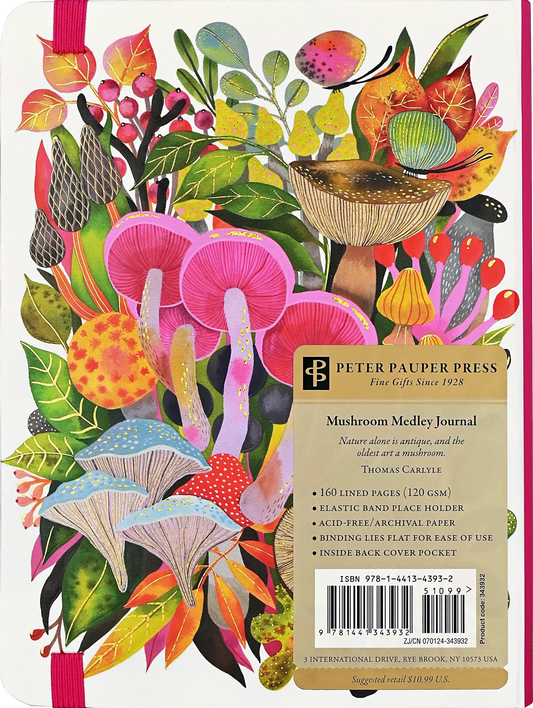 Mushroom Medley Journal - Spiral Circle