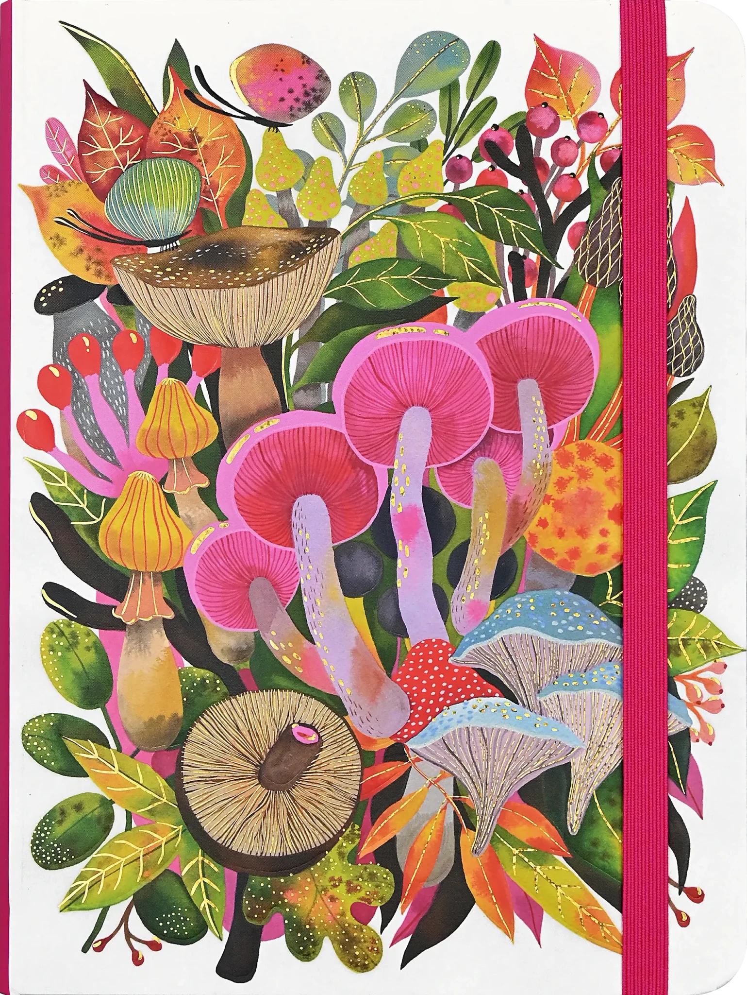 Mushroom Medley Journal - Spiral Circle