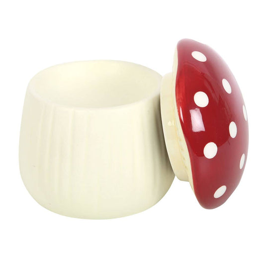 Mushroom Shaped Oil Burner - Spiral Circle