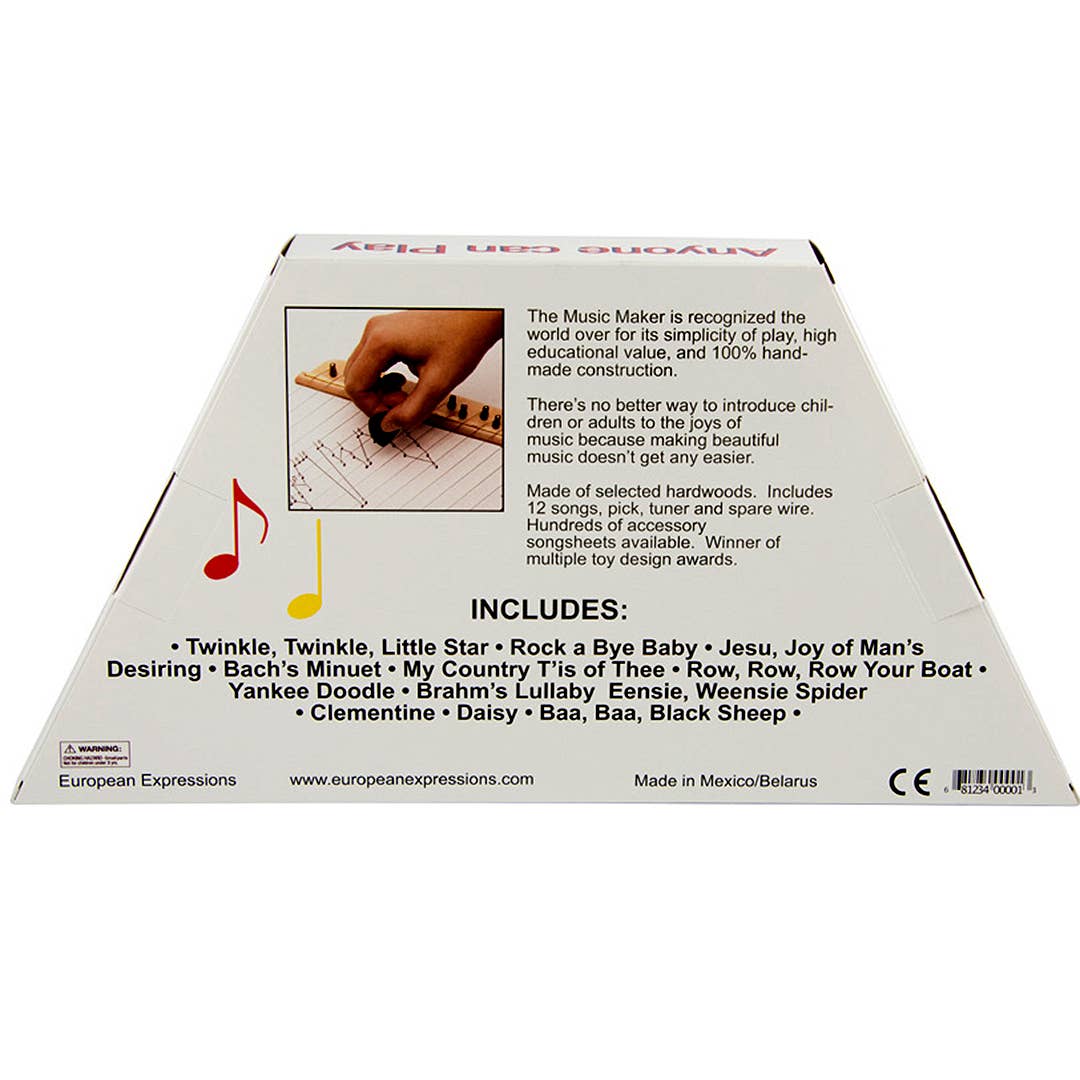 Music Maker lap harp - Spiral Circle