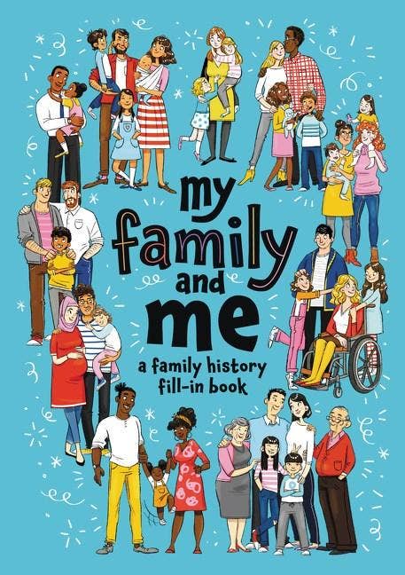 My Family and Me | A Family History Fill - In Book - Spiral Circle