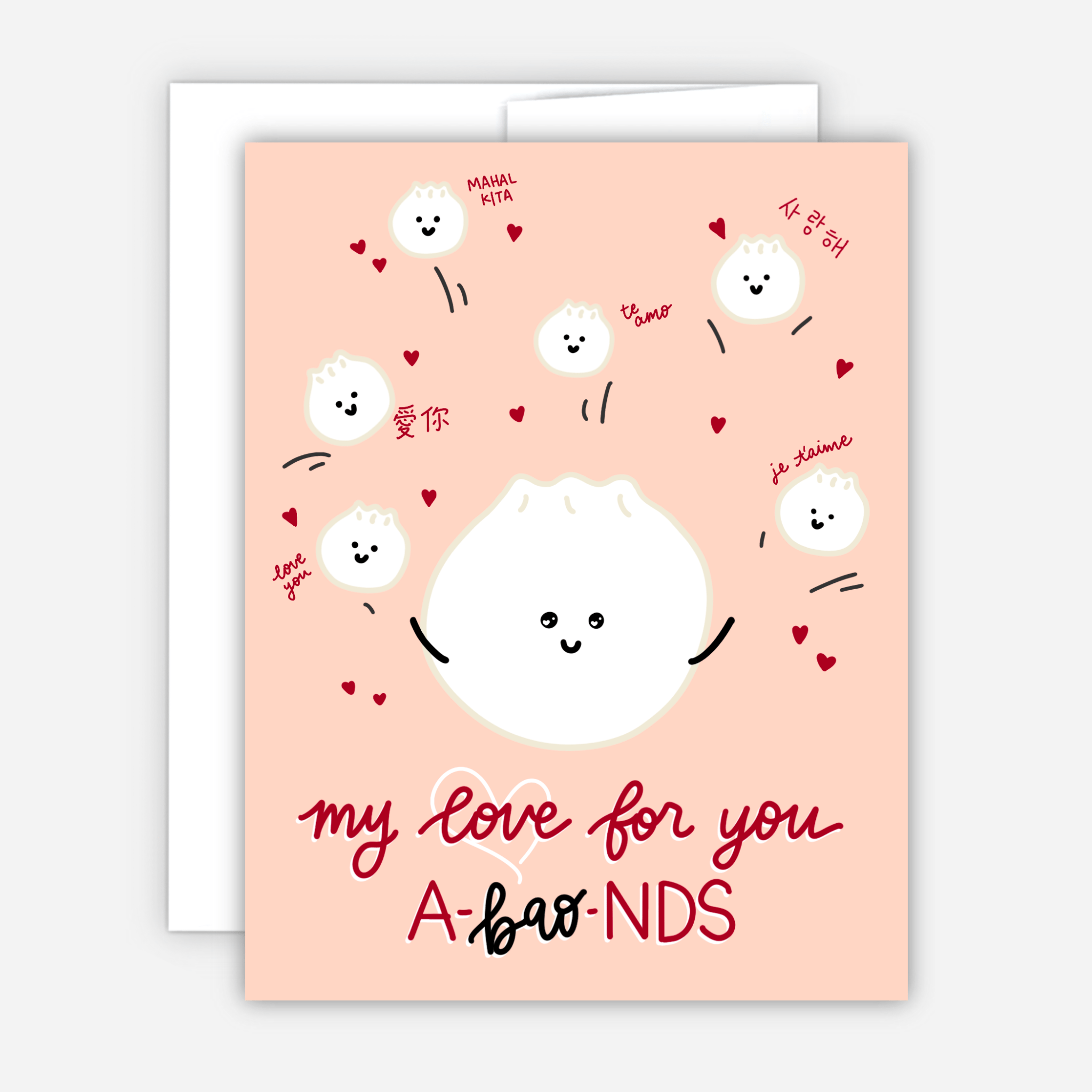 My Love for You A - BAO - nds Card - Spiral Circle