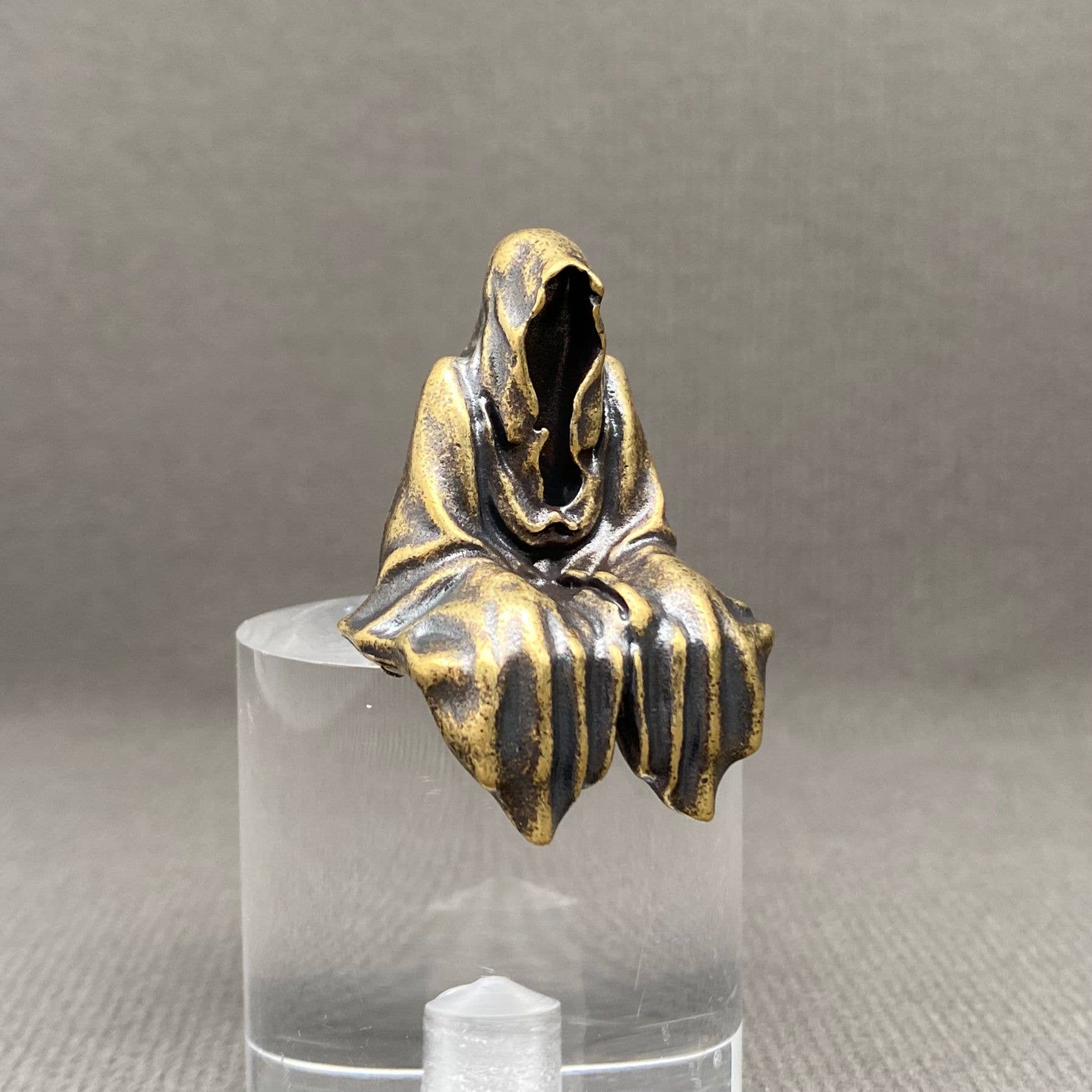 Mystic Mage | Brass Figurine - Spiral Circle