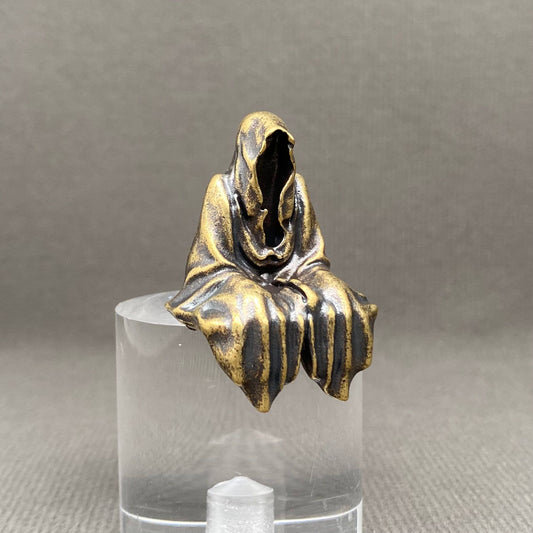 Mystic Mage | Brass Figurine - Spiral Circle