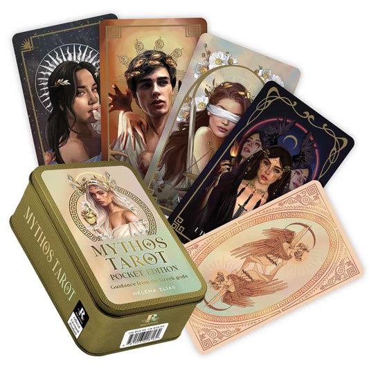 Mythos Tarot Pocket Tin - Spiral Circle