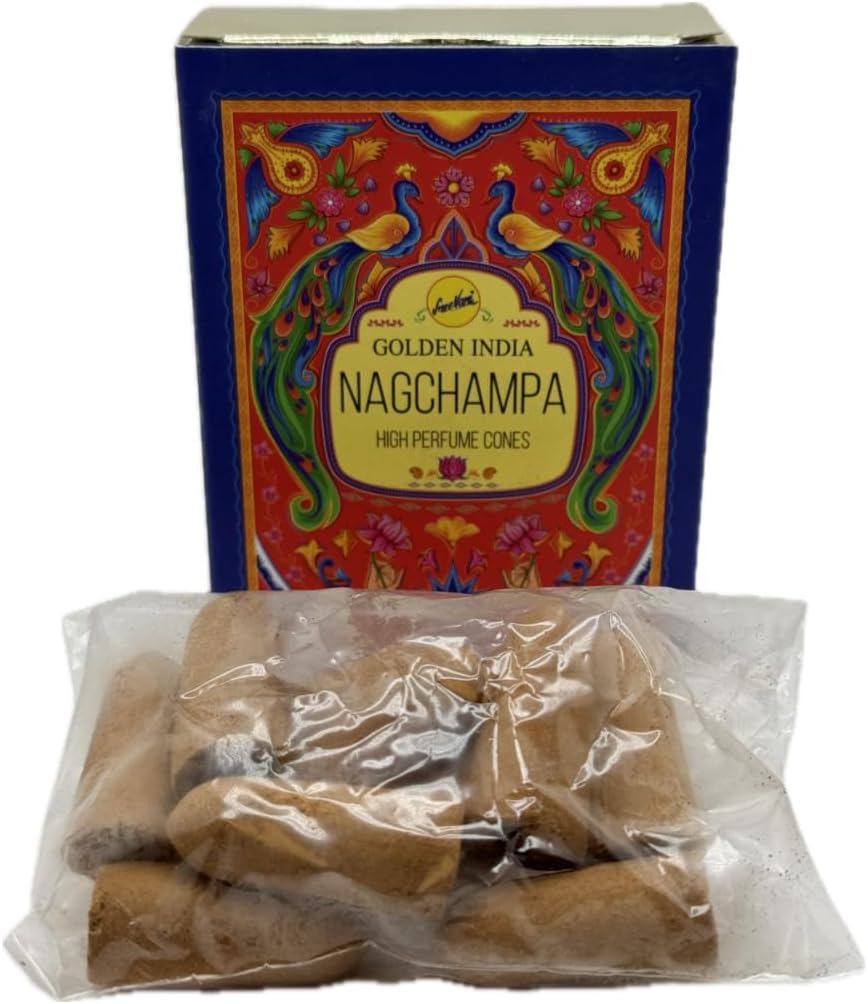 Nag Champa High Perfume Backflow Cones - Spiral Circle