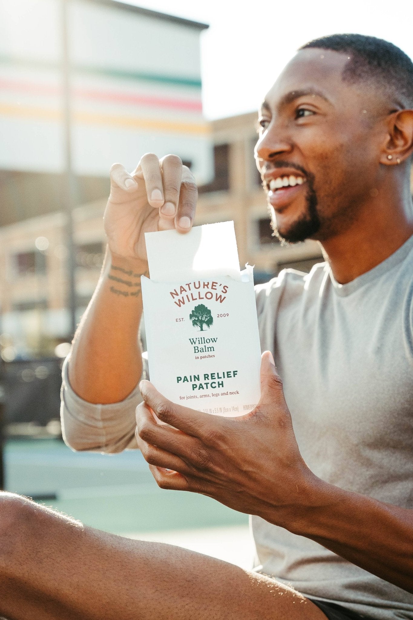 Nature’s Willow® Pain - Relieving Patch - Spiral Circle