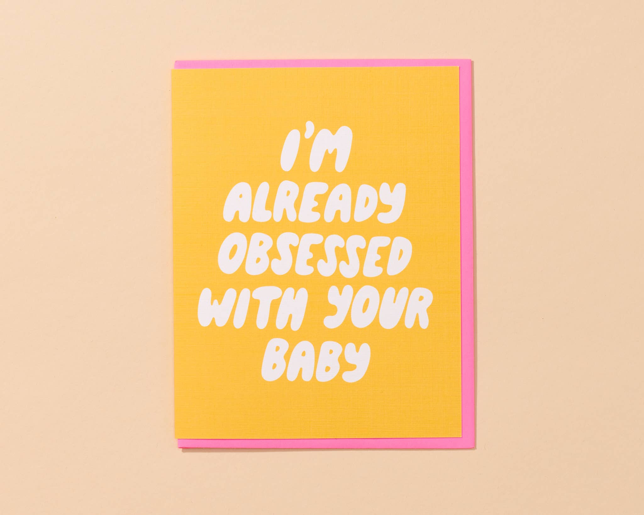 New Baby or Shower Card by Your Gal Kiwi—Already Obsessed - Spiral Circle