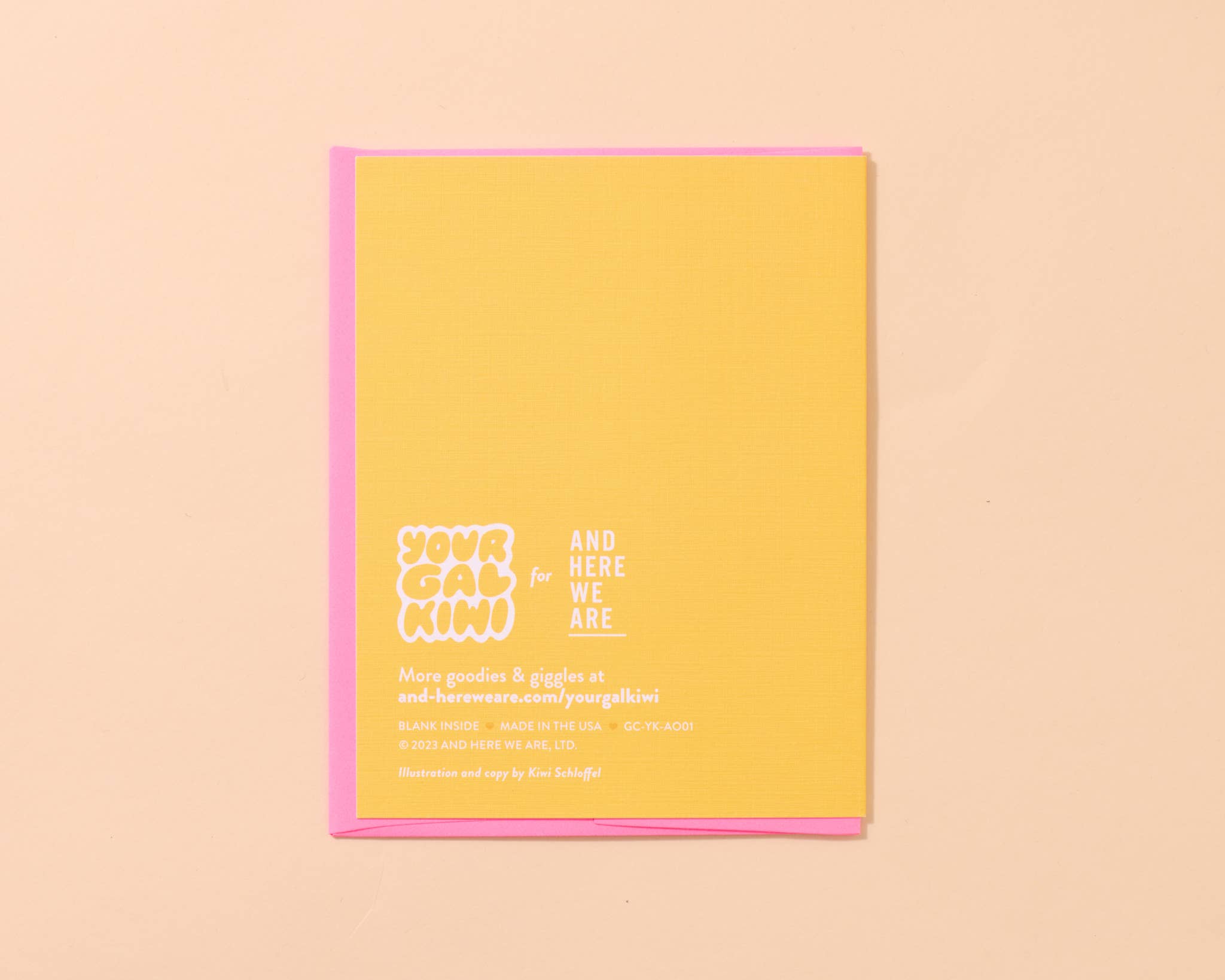 New Baby or Shower Card by Your Gal Kiwi—Already Obsessed - Spiral Circle