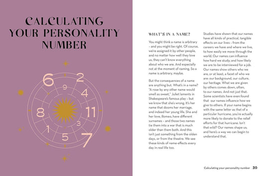 Numerology (Find Your Power) - Spiral Circle