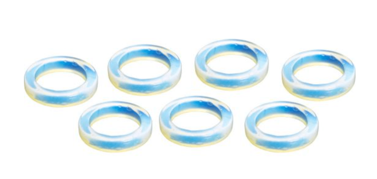 Opalite Gem Ring - Spiral Circle
