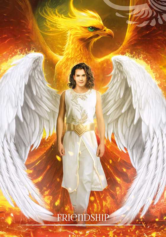 Oracle of the Phoenix by Christine Arana Fader - Spiral Circle