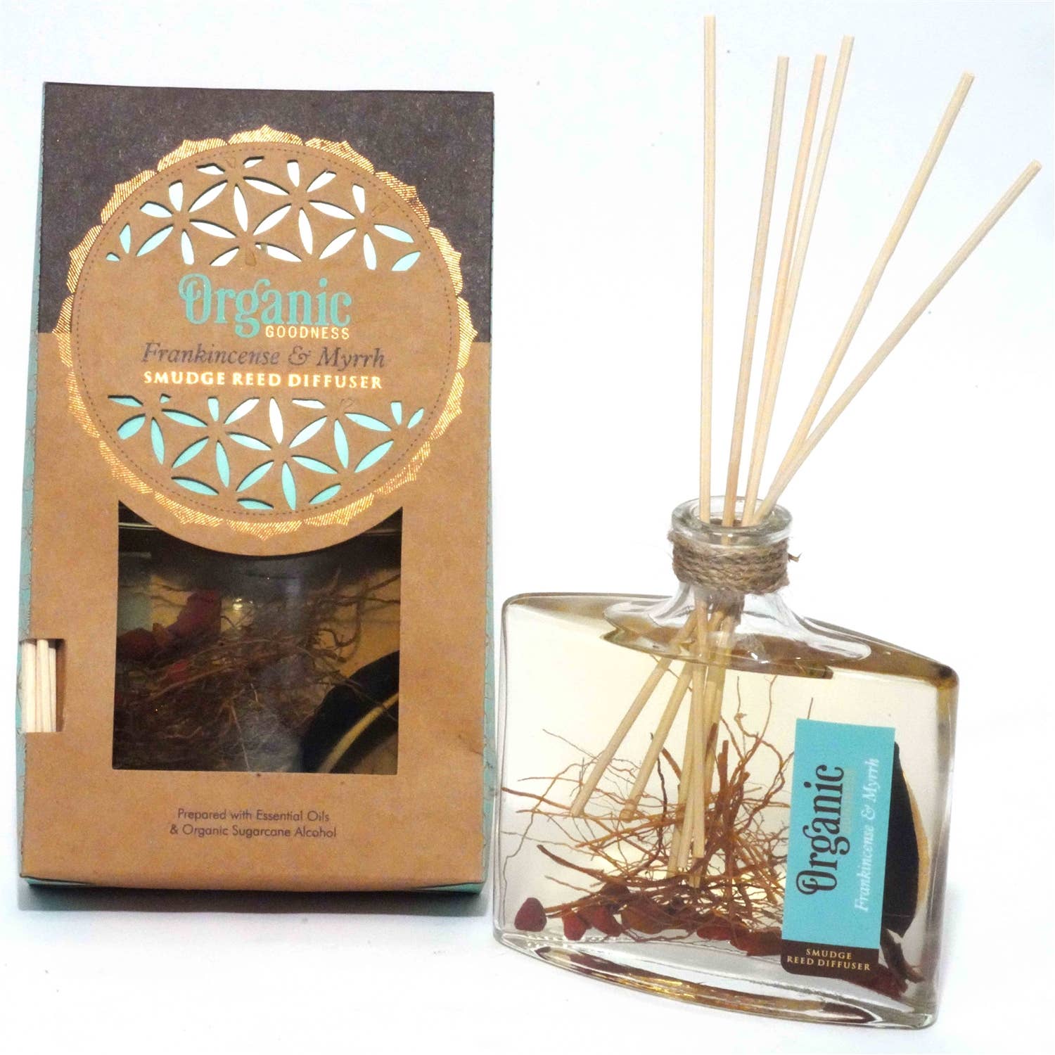 Organic Diffuser - Frankincense & Myrrh - Spiral Circle