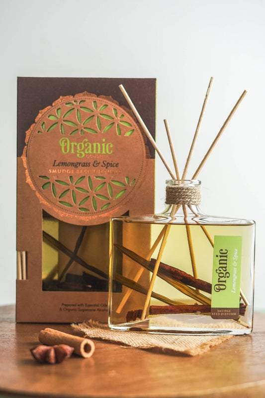 Organic Diffuser - Lemongrass & Spice - Spiral Circle