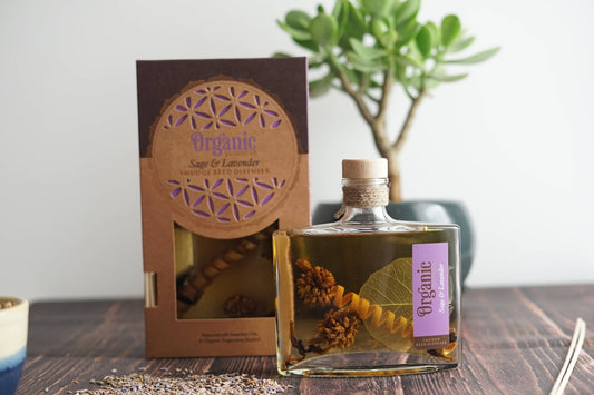 Organic Diffuser - Sage & Lavender - Spiral Circle